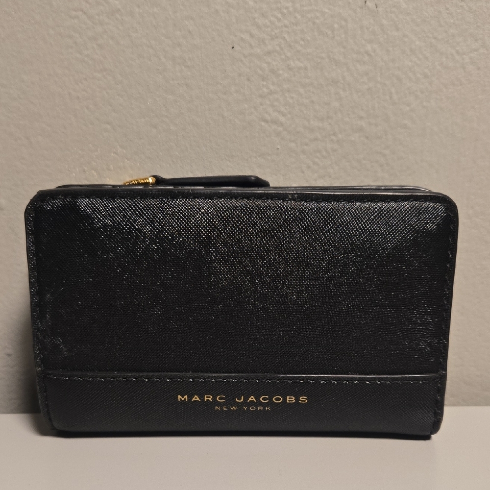 Marc Jacobs Black Leather Wallet